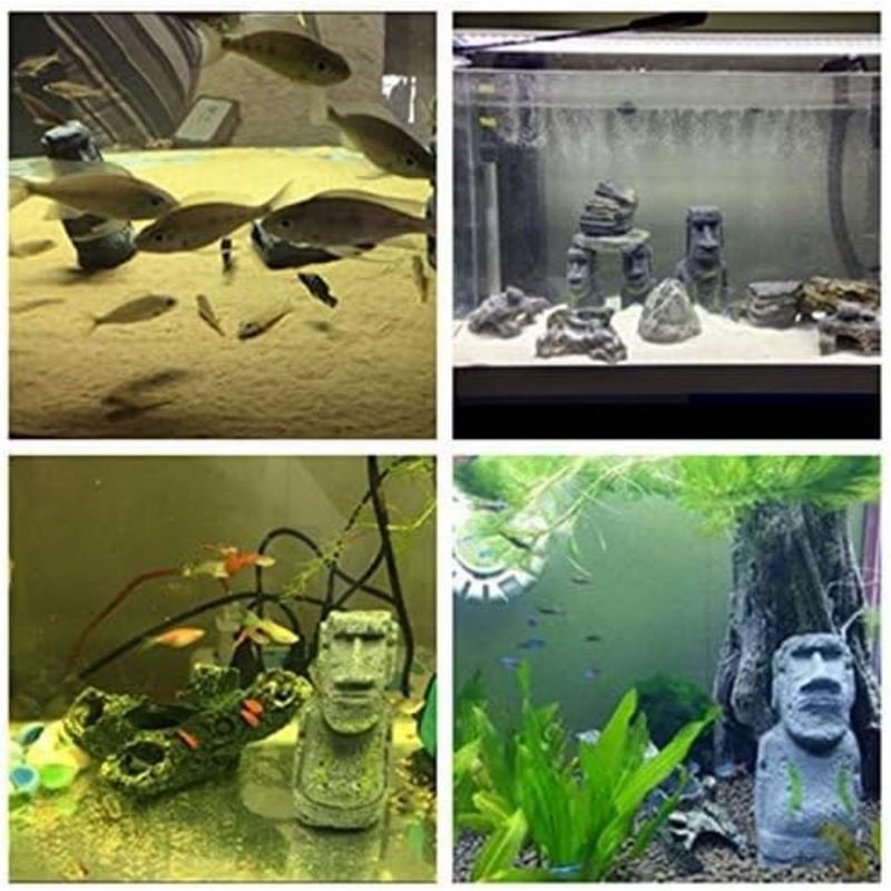 Pet Planet Animaux D'eau Statue En Résine