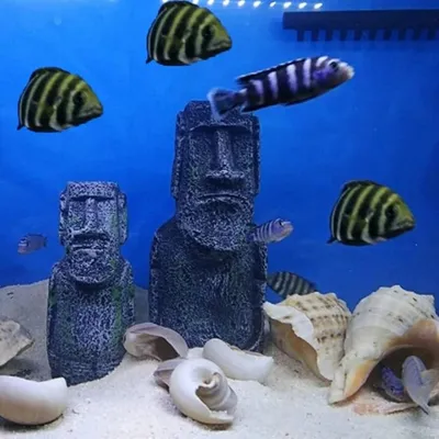 Pet Planet Animaux D'eau Statue En Résine