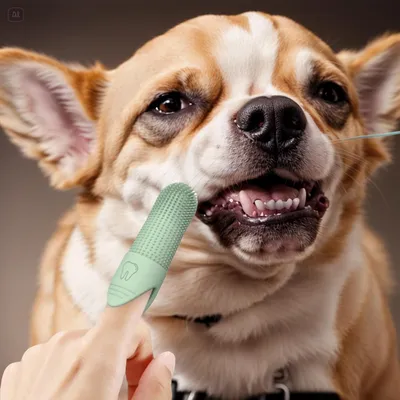 Pet Planet Brosse à dents en silicone pour chien et chat