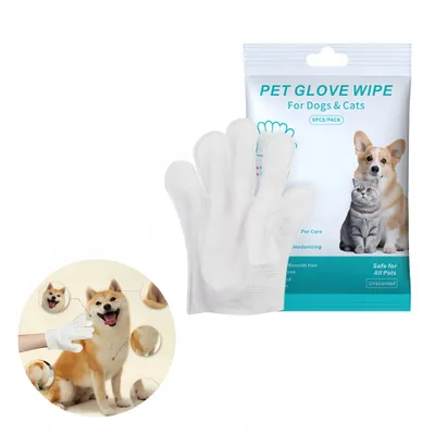Petopia Gants de nettoyage pour chien et chat
