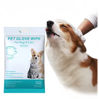 Petopia Gants de nettoyage pour chien et chat