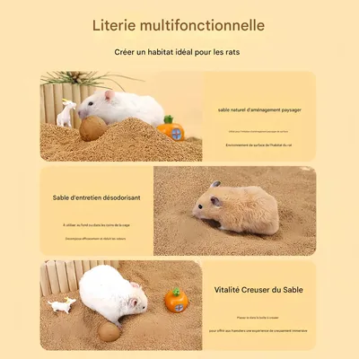 FurryFusion Litière pour cages pour petits animaux FurryFusion Litière pour cages pour petits animaux