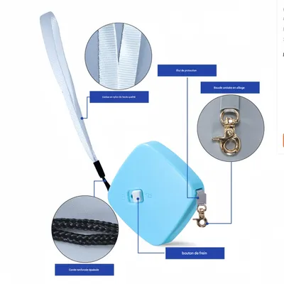 FurryFusion Corde de traction rétractable pour petits animaux