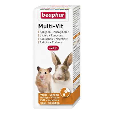 BEAPHAR - Complément alimentaire Rongeurs et Lapins - Multi Vitamines