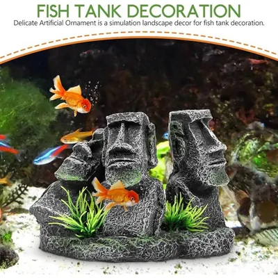 Pet Planet Animaux D'eau Décor En Résine