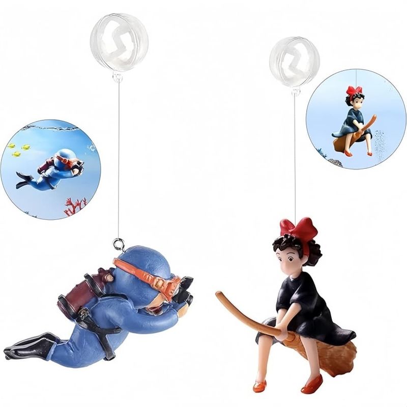 Pet Planet Animaux D'Aquarium Ensemble De Décorations De Sorcière