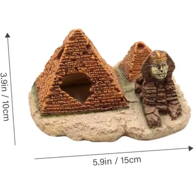 Pet Planet Animaux D'eau Décor En Résine