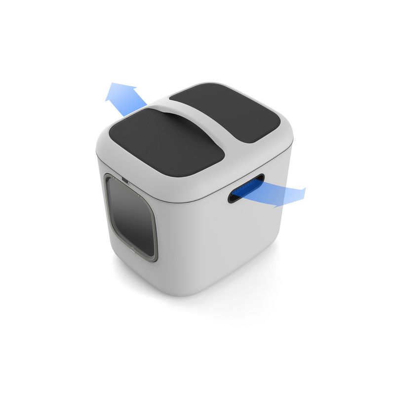 ROTHO Maison toilette - BIALA XL - Blanc de Gui