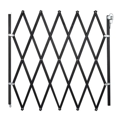 Barrière animaux rétractable Stop'Fix noire Barrière animaux rétractable Stop'Fix noire