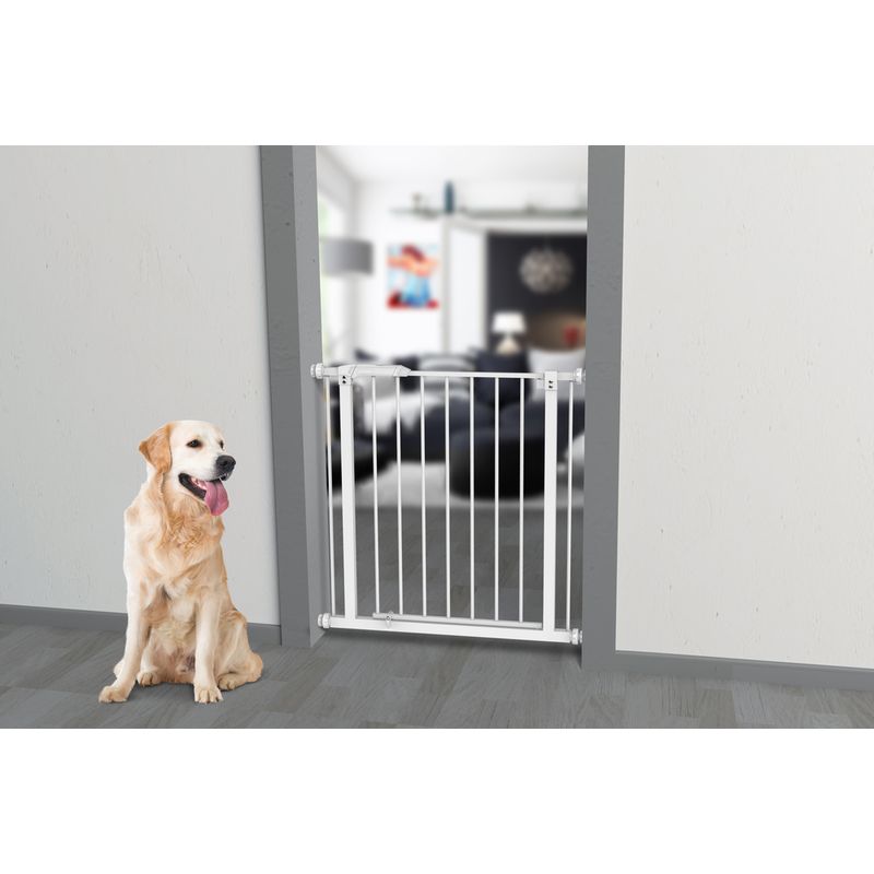Barrière animaux Misty hauteur 76cm et largeur 73 à 84cm