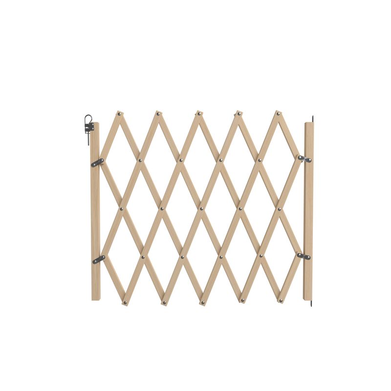 Barrière animaux rétractable Stop'Fix bois