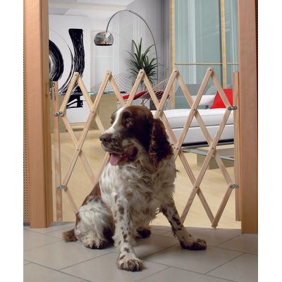 Barrière animaux rétractable Stop'Fix bois