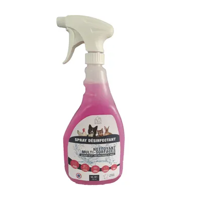 PET DESIGN Spray Nettoyant et Desinfectant 750 ml PET DESIGN Spray Nettoyant et Desinfectant 750 ml
