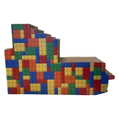 PET DESIGN Griffoir carton BRIQUE - 39 x 26 x 18 cm