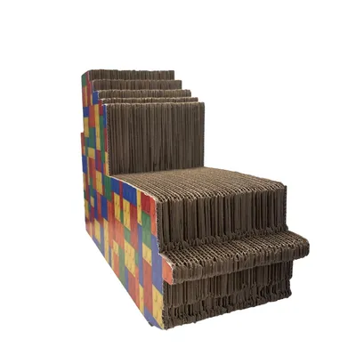 PET DESIGN Griffoir carton BRIQUE - 39 x 26 x 18 cm