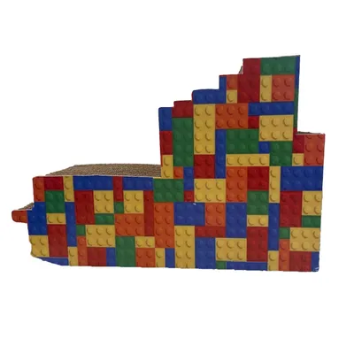 PET DESIGN Griffoir carton BRIQUE - 39 x 26 x 18 cm