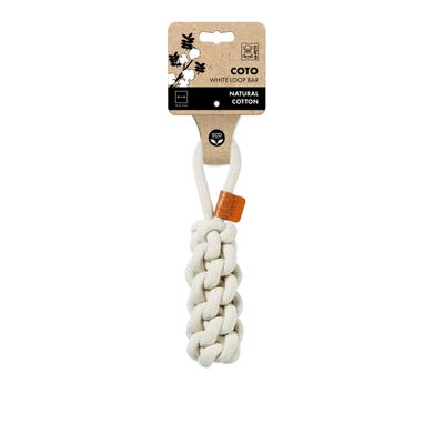 MPETS Jouet COTO Loop Bar 22 cm - Blanc