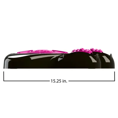 AIKIOU-INTERACTIVE PAW BOWLS MARRON / ROSE