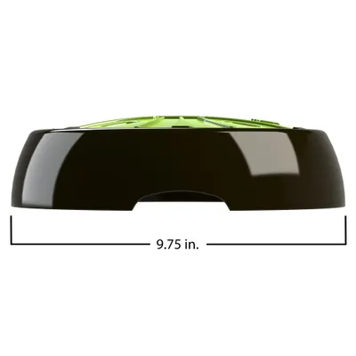 AIKIOU-JUNIOR INTERACTIVE BOWLS MARRON / VERT