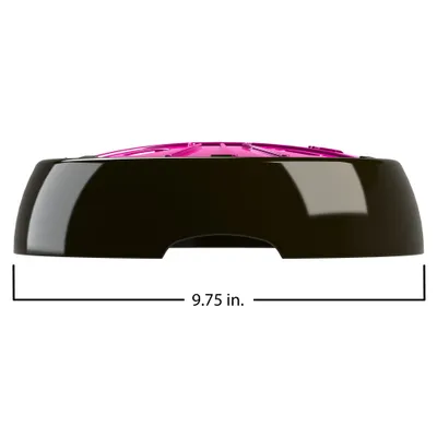 AIKIOU-JUNIOR INTERACTIVE BOWLS MARRON / ROSE