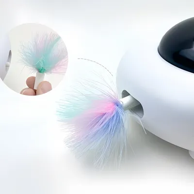 FurryFusion Jouet pour chat Soucoupe volante intelligente