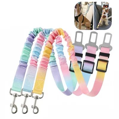 Furry Fusion Harnais de siège auto pour chien Gradient