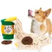 FurryFusion Schnüffelspielzeug für Hunde in Form eines Ramen-Eimers