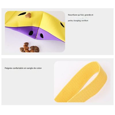 FurryFusion Jouet serpent bicolore pour chiens