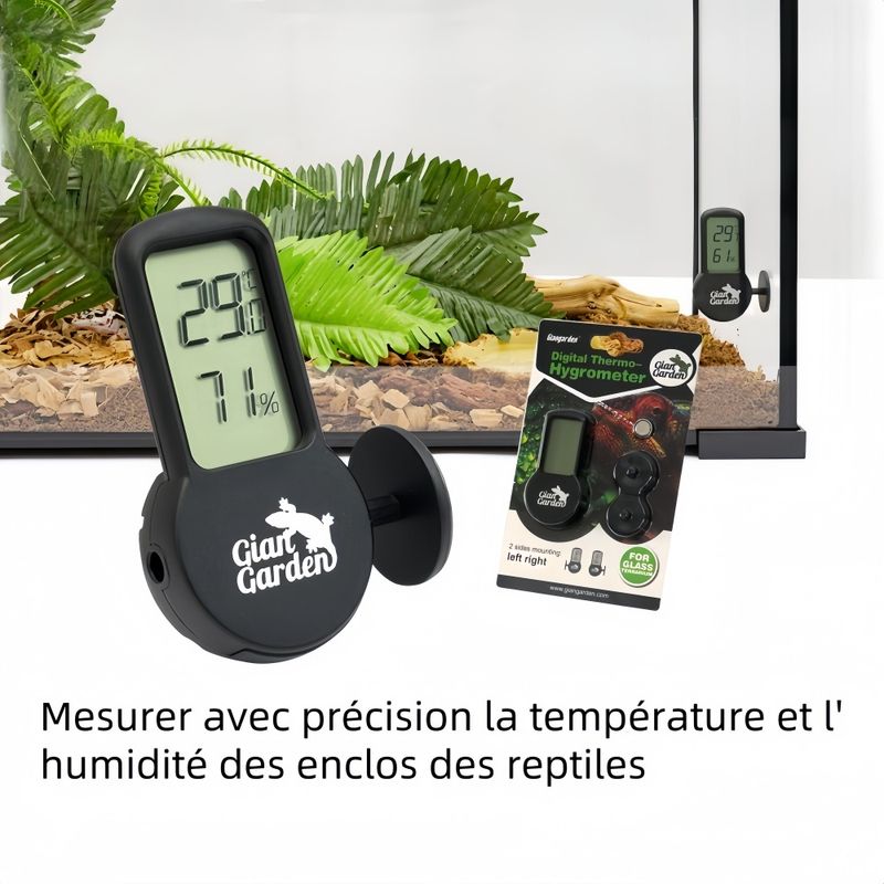 FurryFusion Thermomètre pour reptiles