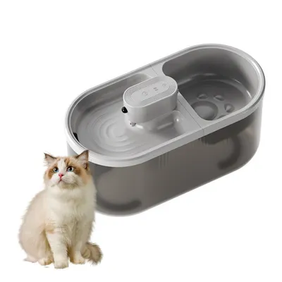 IntiMeg Distributeur d'eau et de nourriture pour chat IntiMeg Distributeur d'eau et de nourriture pour chat