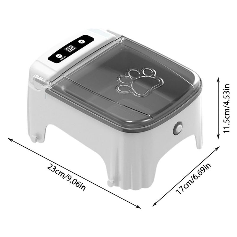 IntiMeg Mangeoire automatique pour chat et chien
