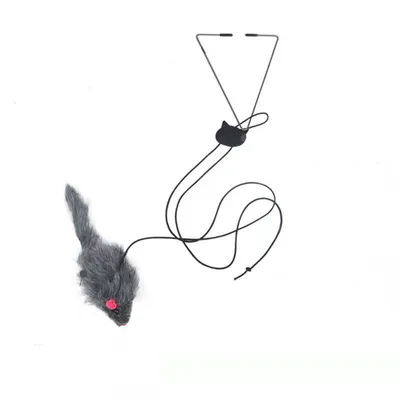 UAMLY Souris en peluche suspendue bâton de chat drôle UAMLY Souris en peluche suspendue bâton de chat drôle