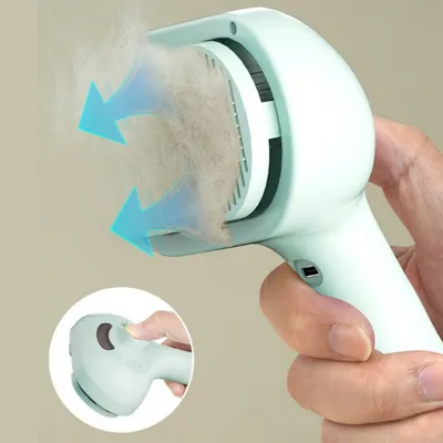 Petopia Brosse à vapeur pour chiens