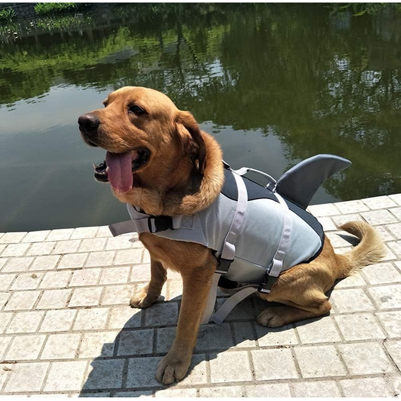 UAMLY Gilet de sauvetage pour chien pour la natation