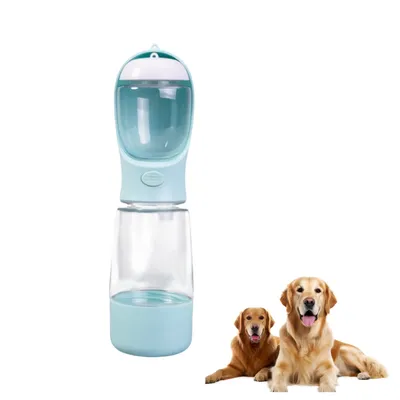 Petopia Botella de agua para perros 3 en 1