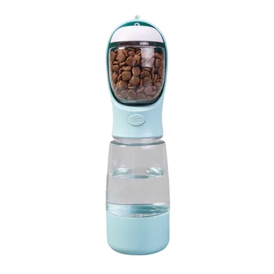 Petopia Botella de agua para perros 3 en 1