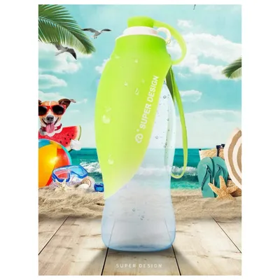 Petopia Botella de agua portátil para perros