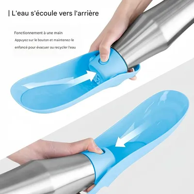 Petopia Bouteille d'eau pour chien