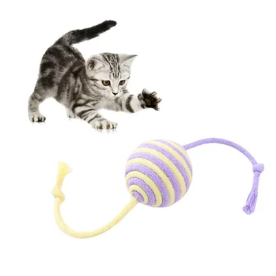 Pet Planet Balle de jeu en sisal pour chat Pet Planet Balle de jeu en sisal pour chat