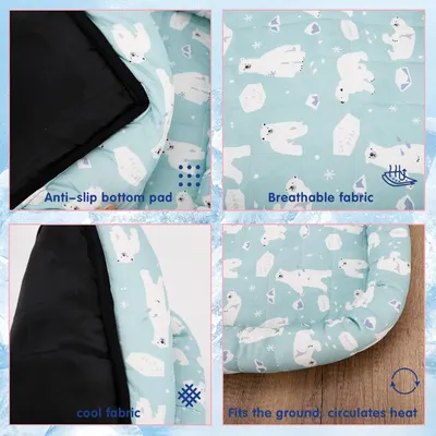 UAMLY Tapis rafraîchissant pour animaux de compagnie pour l'été