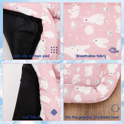 UAMLY Tapis rafraîchissant pour animaux de compagnie pour l'été