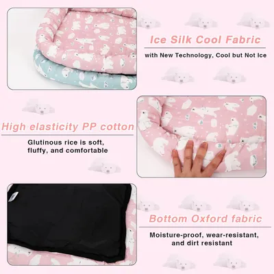 UAMLY Tapis rafraîchissant pour animaux de compagnie pour l'été