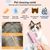 UAMLY Brosse autonettoyante pour animaux de compagnie