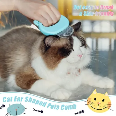 UAMLY Peigne massant anti-mue pour animaux