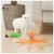 Petopia Lot de 2 jouets couinants pour chien