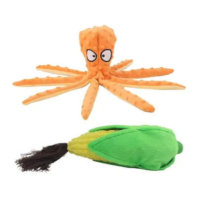 Petopia Lot de 2 jouets couinants pour chien