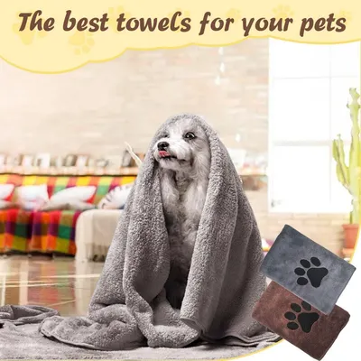 Petopia Serviette pour chat et chien
