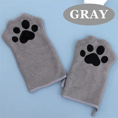 IntiMeg Gants serviette de nettoyage pour chiens et chats