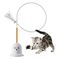 Pet Planet Baton à chat avec ventouse UU Blanc