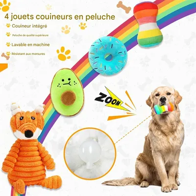 IntiMeg 9er-Set interaktives Hundespielzeug IntiMeg 9er-Set interaktives Hundespielzeug